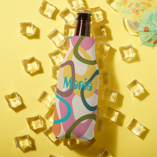 Jelly Squares  Bottle Cooler (In Situ Summer)