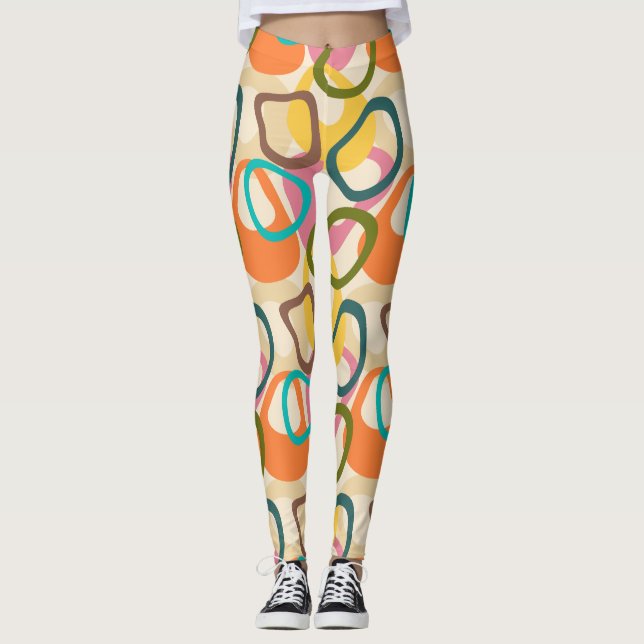 Jelly Squares  Leggings (Front)
