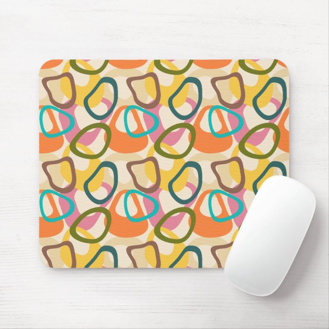Jelly Squares  Mouse Mat (With Mouse)