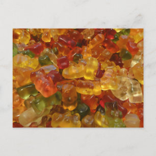 Jelly Sweets Postcard