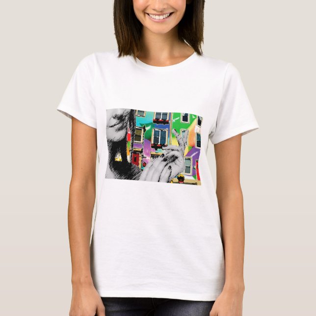 Jellybean Row T-Shirt (Front)