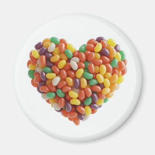 Jellybeans Heart Magnet