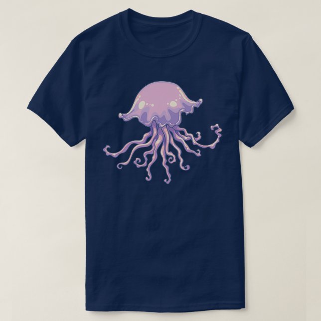 Jellyfish Art Jelly Lovers Ocean Animal T-Shirt (Design Front)