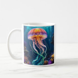 Jellyfish art Mug