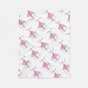 Jellyfish Ballerina - Bridgette Fleece Blanket