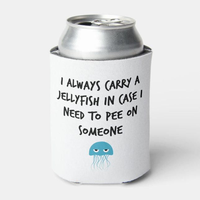 Jellyfish Can Cooler (Can Front)