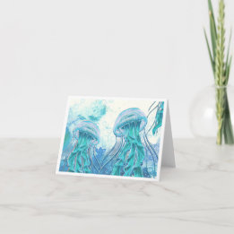 Jellyfish | Captivating Grace Note Card