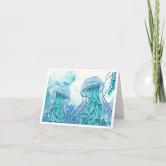 Jellyfish | Captivating Grace Note Card