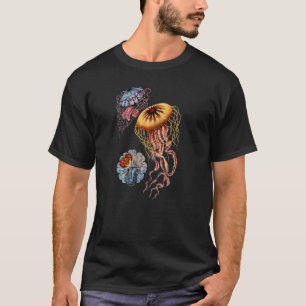 Jellyfish Colourful Meduse Ocean Sea Biological T-Shirt