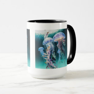 Jellyfish Combo Mug, 15 oz  Mug