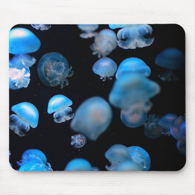 Jellyfish, creatures, marine animals mouse mat (Front)