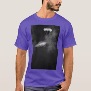 Jellyfish Dance IV in BW Vladivostok Aquarium T-Shirt