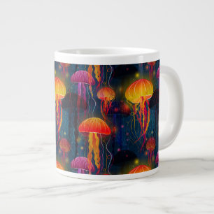 Jellyfish Dance Large Coffee Mug