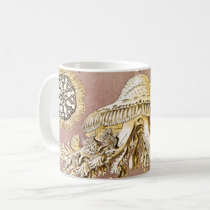 Jellyfish, Discomedusae by Ernst Haeckel Coffee Mug