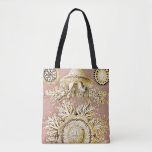 Jellyfish, Discomedusae by Ernst Haeckel Tote Bag