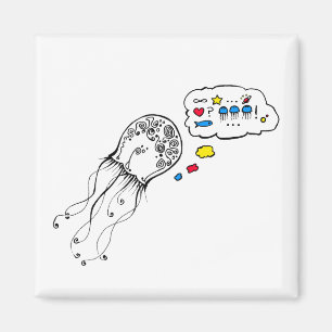 Jellyfish Dreams Magnet