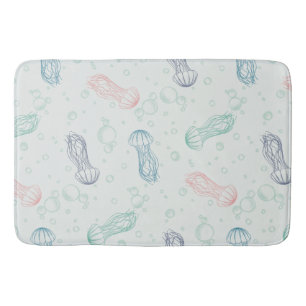 Jellyfish Drift Bath Mat