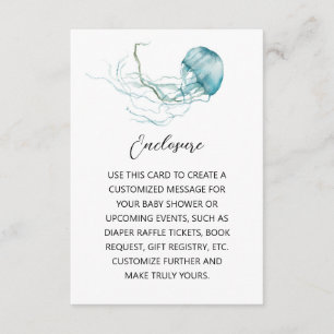Jellyfish Enclosure Card