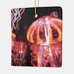 jellyfish fish custom personalise Anniversaries Ceramic Ornament
