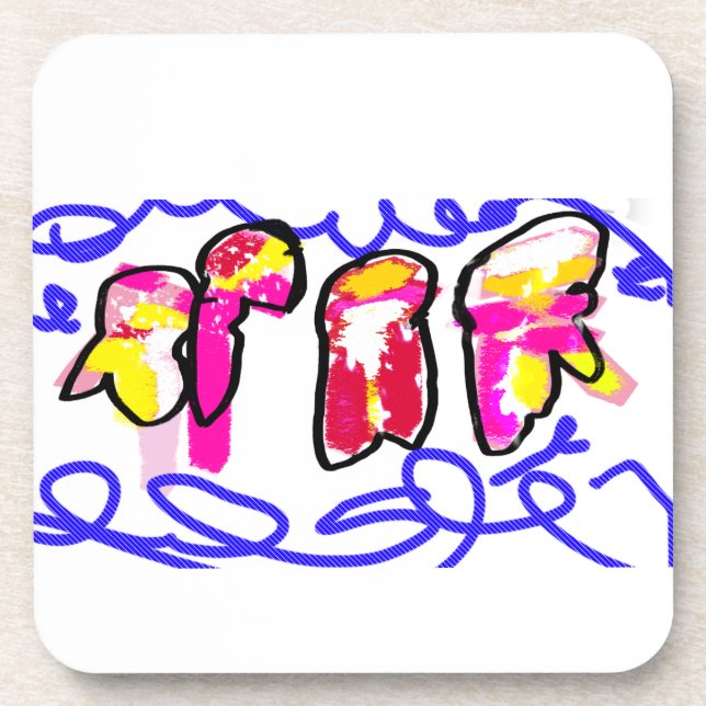 Jellyfish frost coaster (Front)