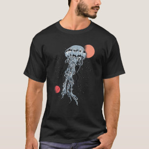 Jellyfish Galaxy Space Ocean Animal Diver Gift T-Shirt
