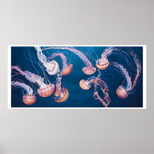 Jellyfish Jam by Paul Jackson, aws, nws Poster
