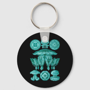 Jellyfish Key Ring