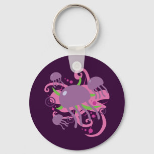 Jellyfish Key Ring