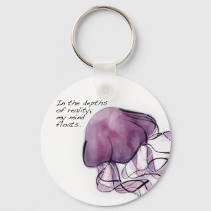 Jellyfish Keychain
