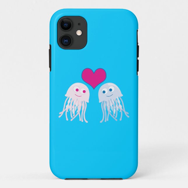 Jellyfish Love Case-Mate iPhone Case (Back)