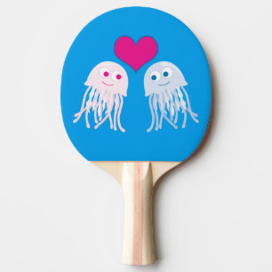Jellyfish Love Ping Pong Paddle