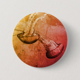 "Jellyfish & Magic" 6 Cm Round Badge