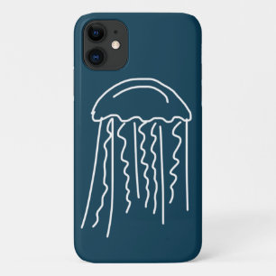 Jellyfish marine life aquatic modern iPhone 11 case