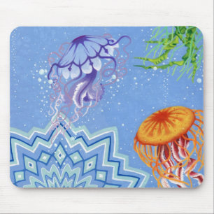 Jellyfish Mouse Mat