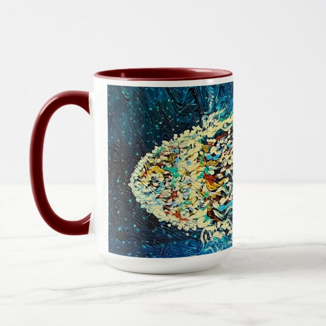 Jellyfish Mug Red (Left)
