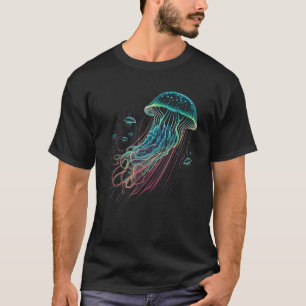 Jellyfish Ocean Animal Scuba Diving Jelly Fish 8 T-Shirt