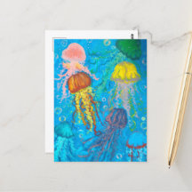 jellyfish, ocean, sea