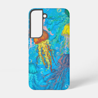 jellyfish, ocean, sea samsung galaxy case