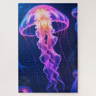 Jellyfish Ocean Underwater Life Jigsaw Puzzle