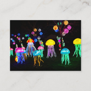 Jellyfish of Lights Enclosure Card