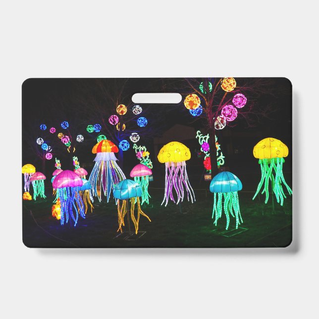 Jellyfish of Lights  ID Badge (Front)