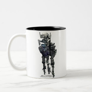 Jellyfish or Chandelier UFO or UAP  Two-Tone Coffee Mug