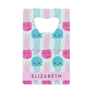 Jellyfish Pattern, Cute Jellyfish, Sea, Your Name