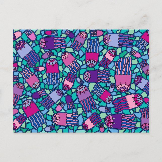 Jellyfish Postcard (Front)