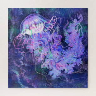 Jellyfish Puzzle - Painting