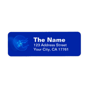 Jellyfish Return Address Labels