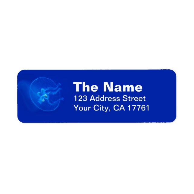 Jellyfish Return Address Labels (Front)