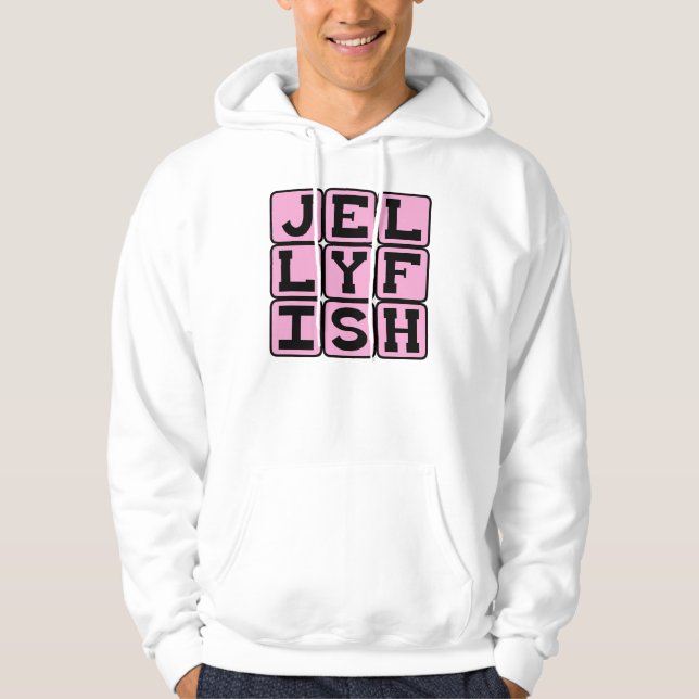 Jellyfish, Sea Creature Hoodie (Front)
