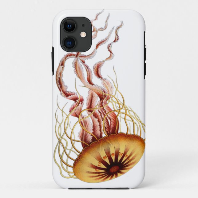 Jellyfish.  Simple.  Classic.  Cool. Case-Mate iPhone Case (Back)