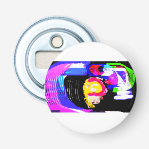 Jellyfish wave fun bottle opener